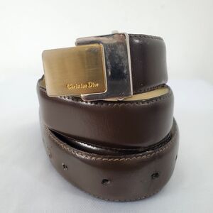 Authantic Christian Dior Genuine Leather Belt